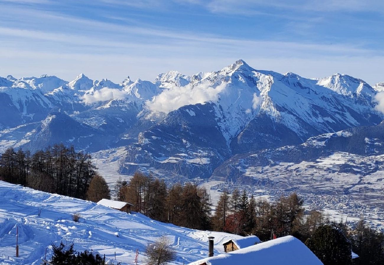 Chalet in Veysonnaz - Chalet La Vie est Belle sur les Pistes