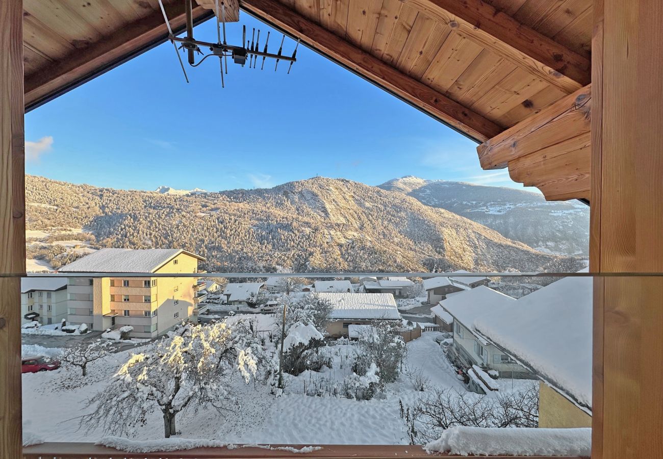 Ferienwohnung in Ayent - The Laughing Cow - 10 mns from Sion and ski