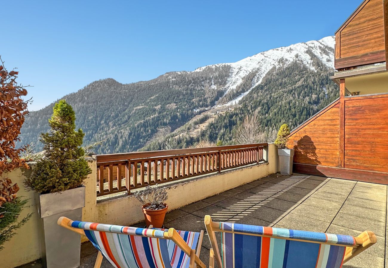 Ferienwohnung in Ovronnaz - Cosy Stopover near slopes and therms-Swiss Alps