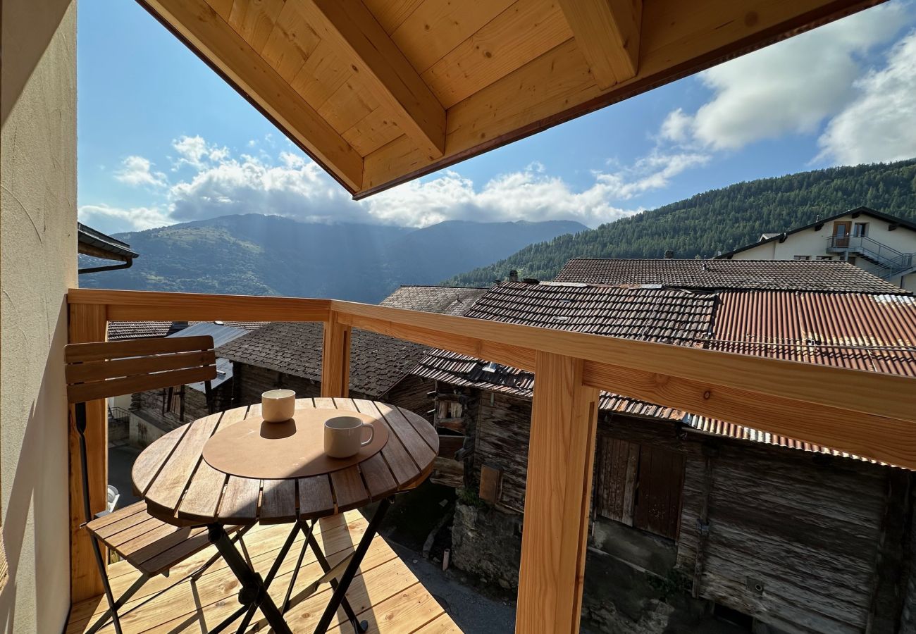 Ferienwohnung in Haute-Nendaz - Pilànous Residence - E-Alpine Suite - Swiss Alps