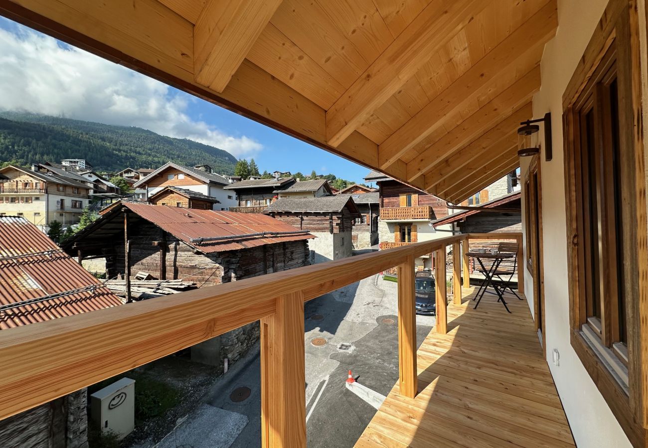 Ferienwohnung in Haute-Nendaz - Pilànous Residence - E-Alpine Suite - Swiss Alps