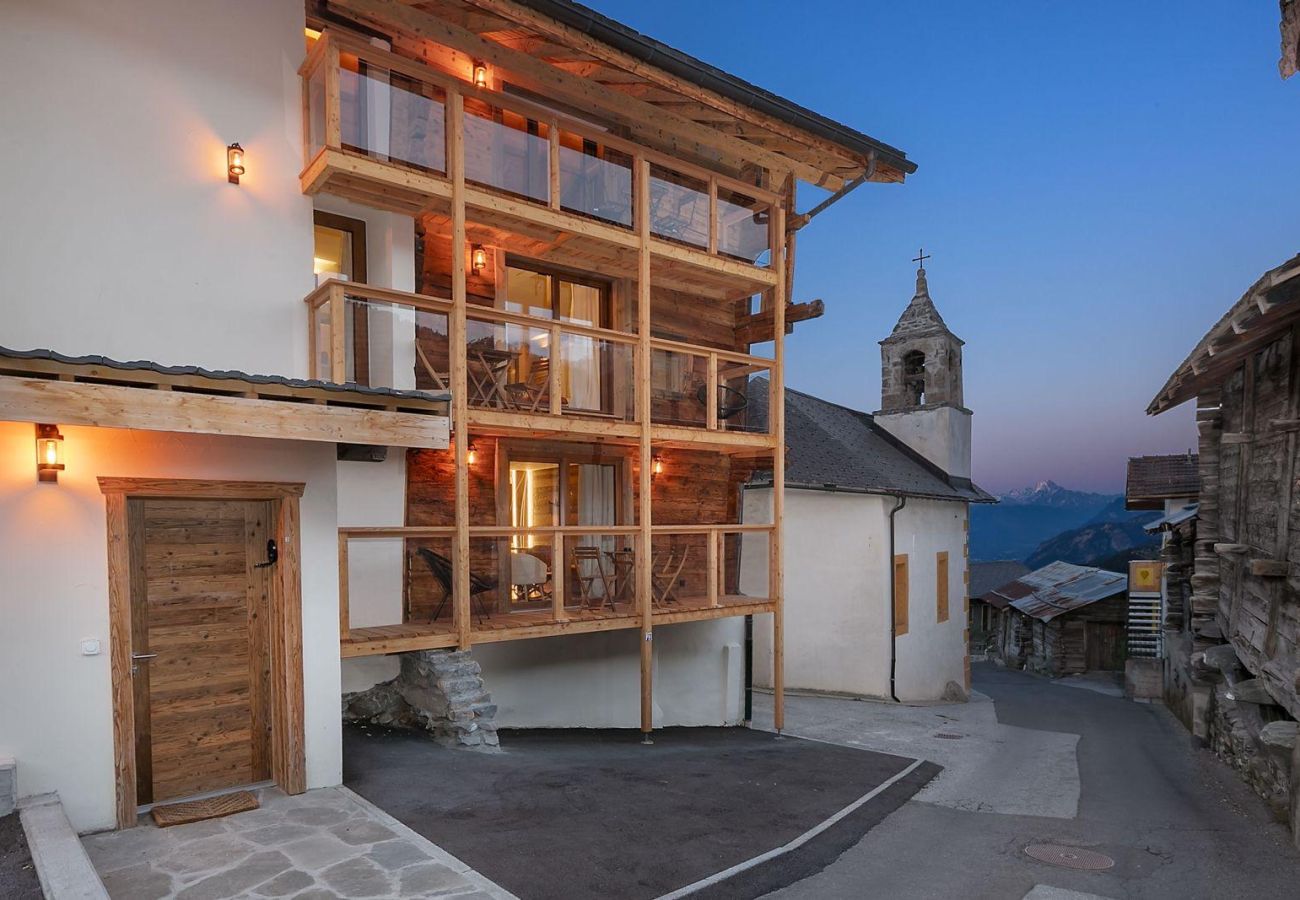 Ferienwohnung in Haute-Nendaz - Pilànous Residence - E-Alpine Suite - Swiss Alps