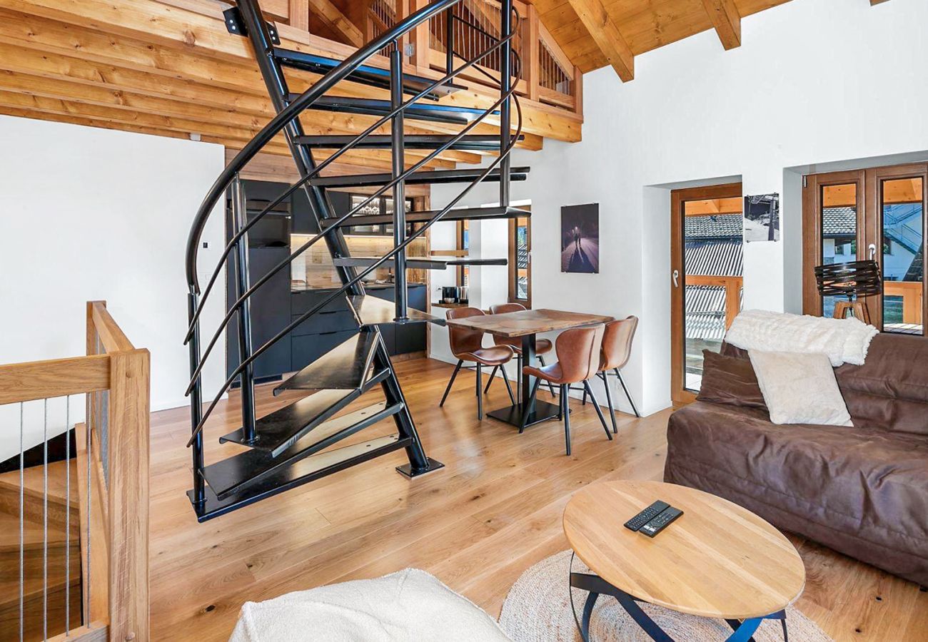 Ferienwohnung in Haute-Nendaz - Pilànous Residence - E-Alpine Suite - Swiss Alps