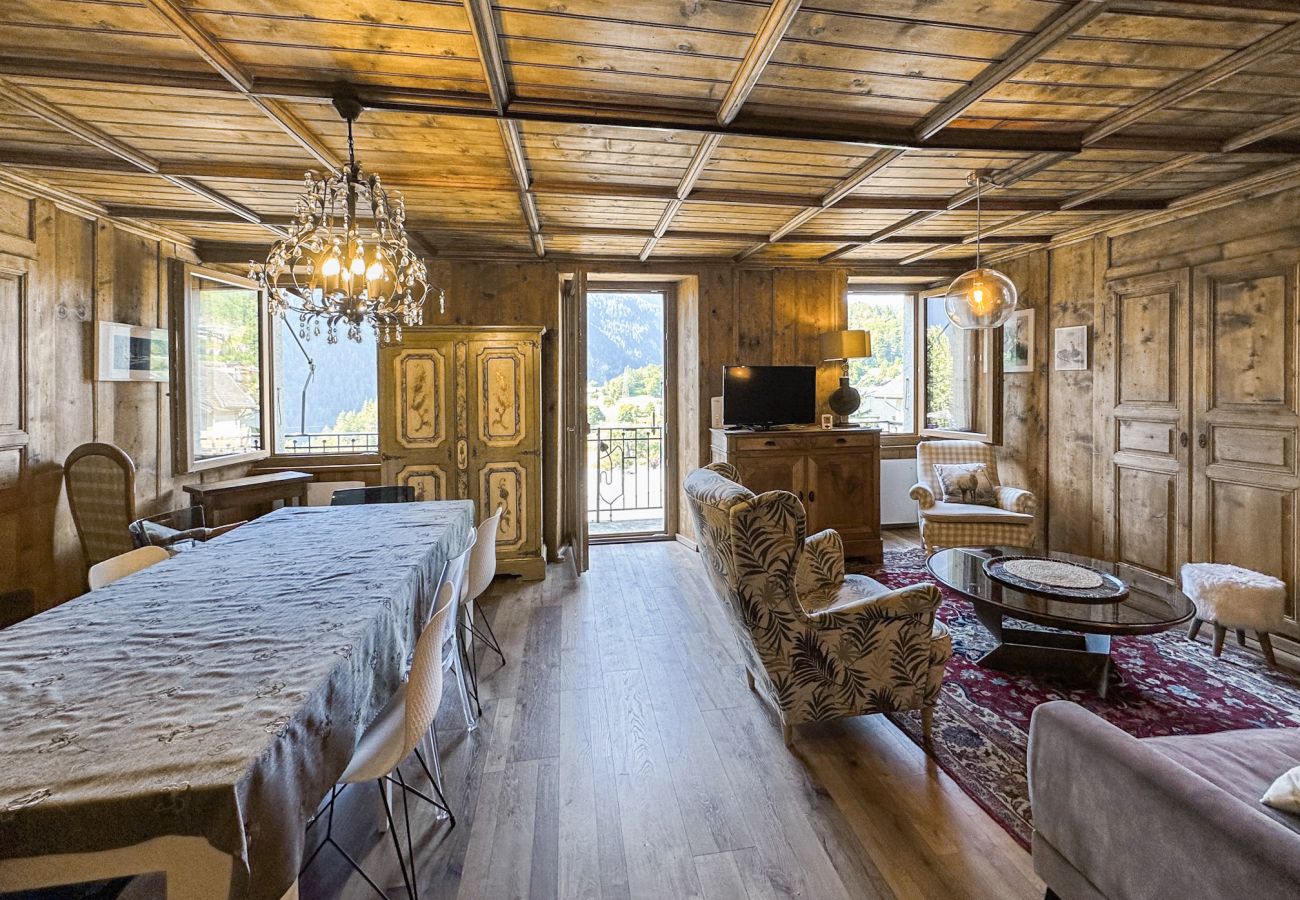 Ferienwohnung in Salvan - Swiss Alpine Retreat & View near Martigny