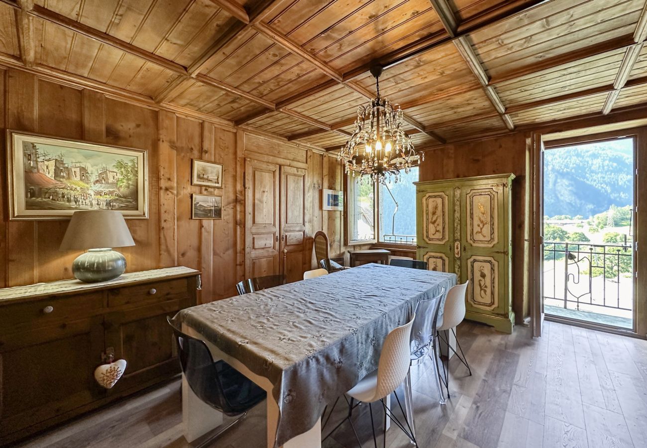 Ferienwohnung in Salvan - Swiss Alpine Retreat & View near Martigny