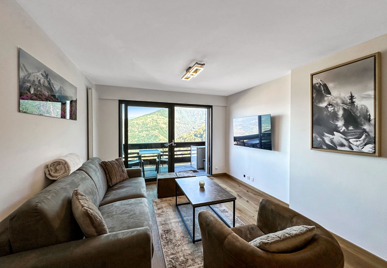 Ferienwohnung in Haute-Nendaz - Breathtaking view -Nendaz - 4 Vallées - Swiss Alps