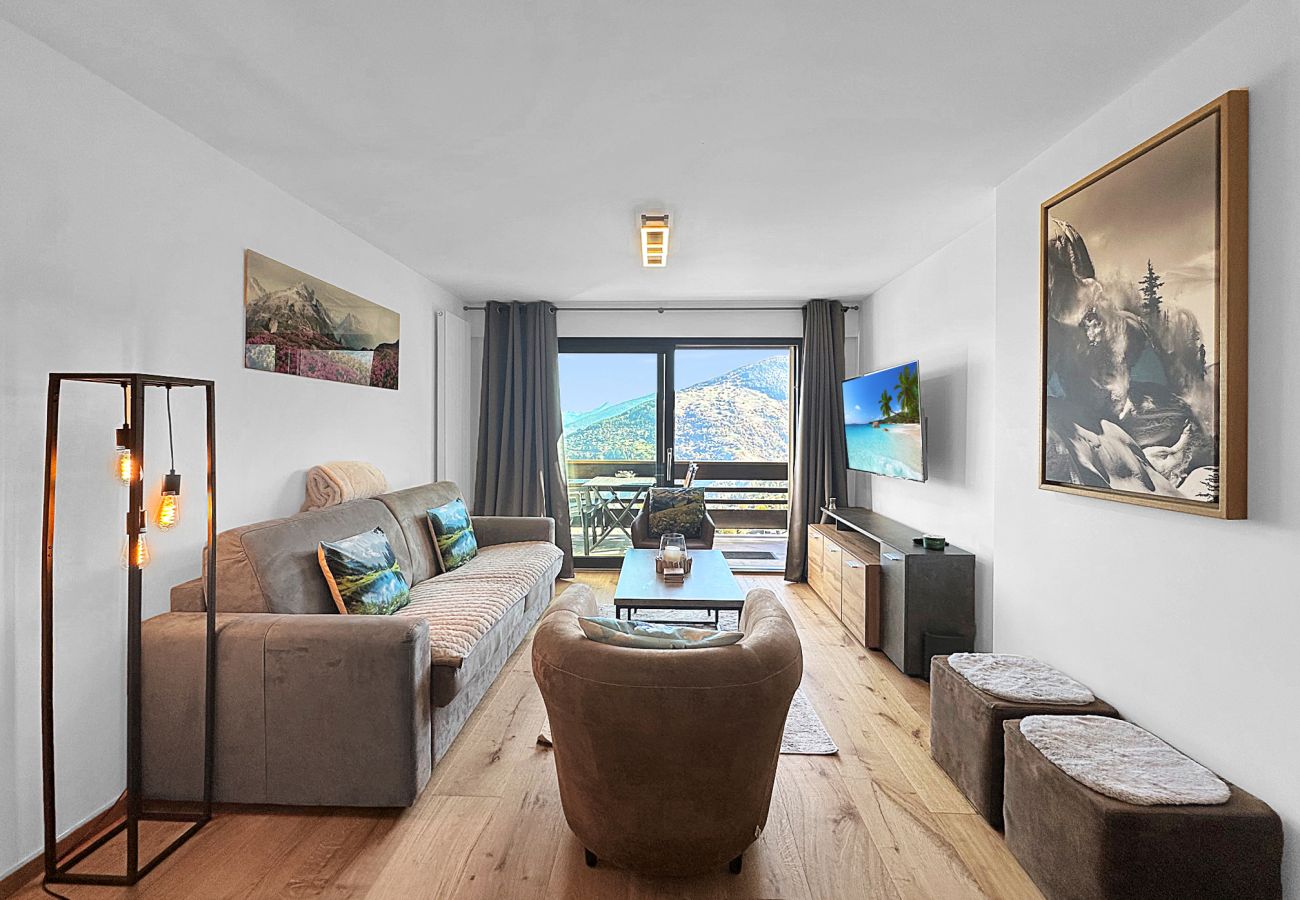 Ferienwohnung in Haute-Nendaz - Breathtaking view -Nendaz - 4 Vallées - Swiss Alps