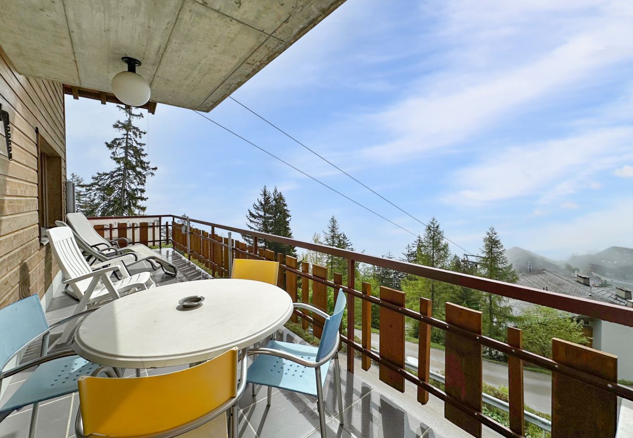 Ferienwohnung in Anzère - Mountain Bliss, view and Sauna - Swiss Alps