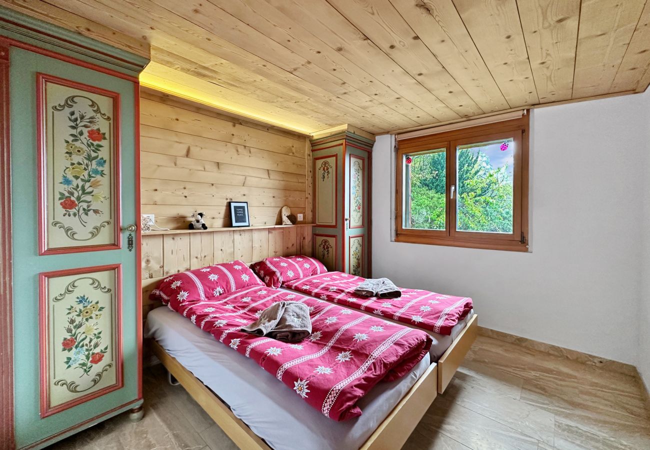 Ferienwohnung in Anzère - Mountain Bliss, view and Sauna - Swiss Alps