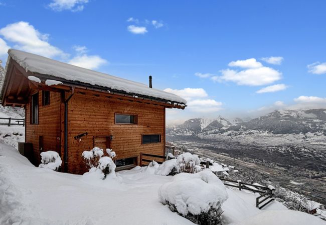 Chalet in Les Agettes - Chalet Teddy - Alpine Escape in the Swiss Alps