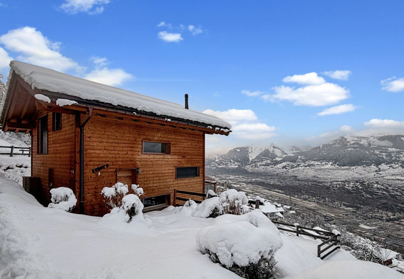 Chalet in Les Agettes - Chalet Teddy - Alpine Escape in the Swiss Alps