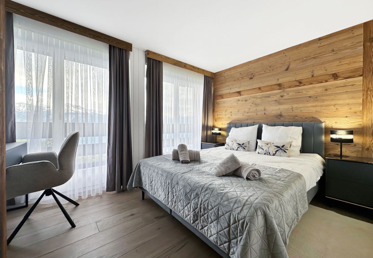 Ferienwohnung in Aminona - Alpine Pearl - Panoramic Mountain Views - Aminona