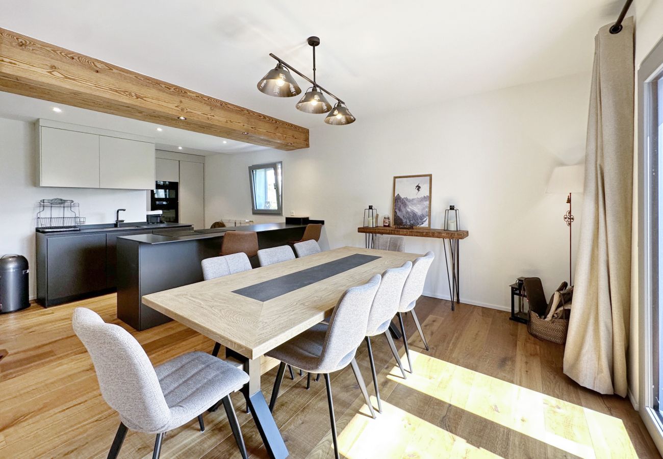 Chalet in Lens - Modern Home for 8 near Crans-Montana • Terrace & F