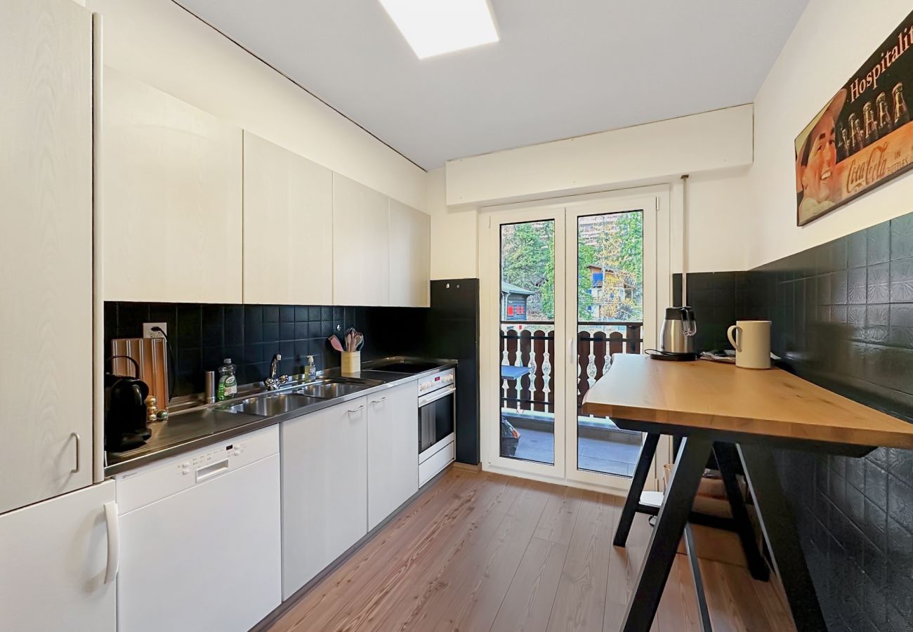 Ferienwohnung in Crans-Montana - Alpine Vista - Next to the Cable car - Swiss Alps