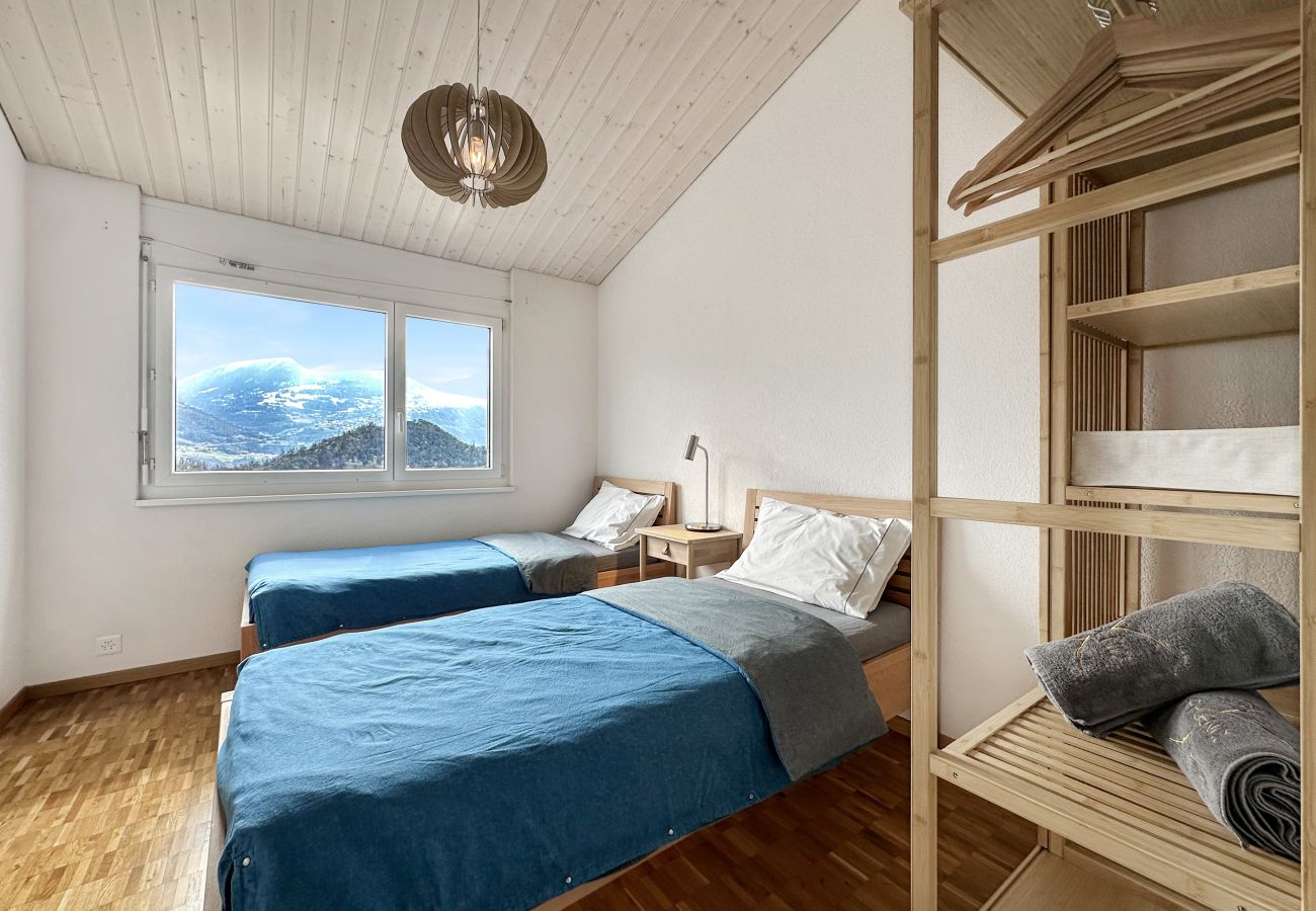 Doppelhaushälfte in Savièse - Sunny Alps Panorama – Modern House near Sion