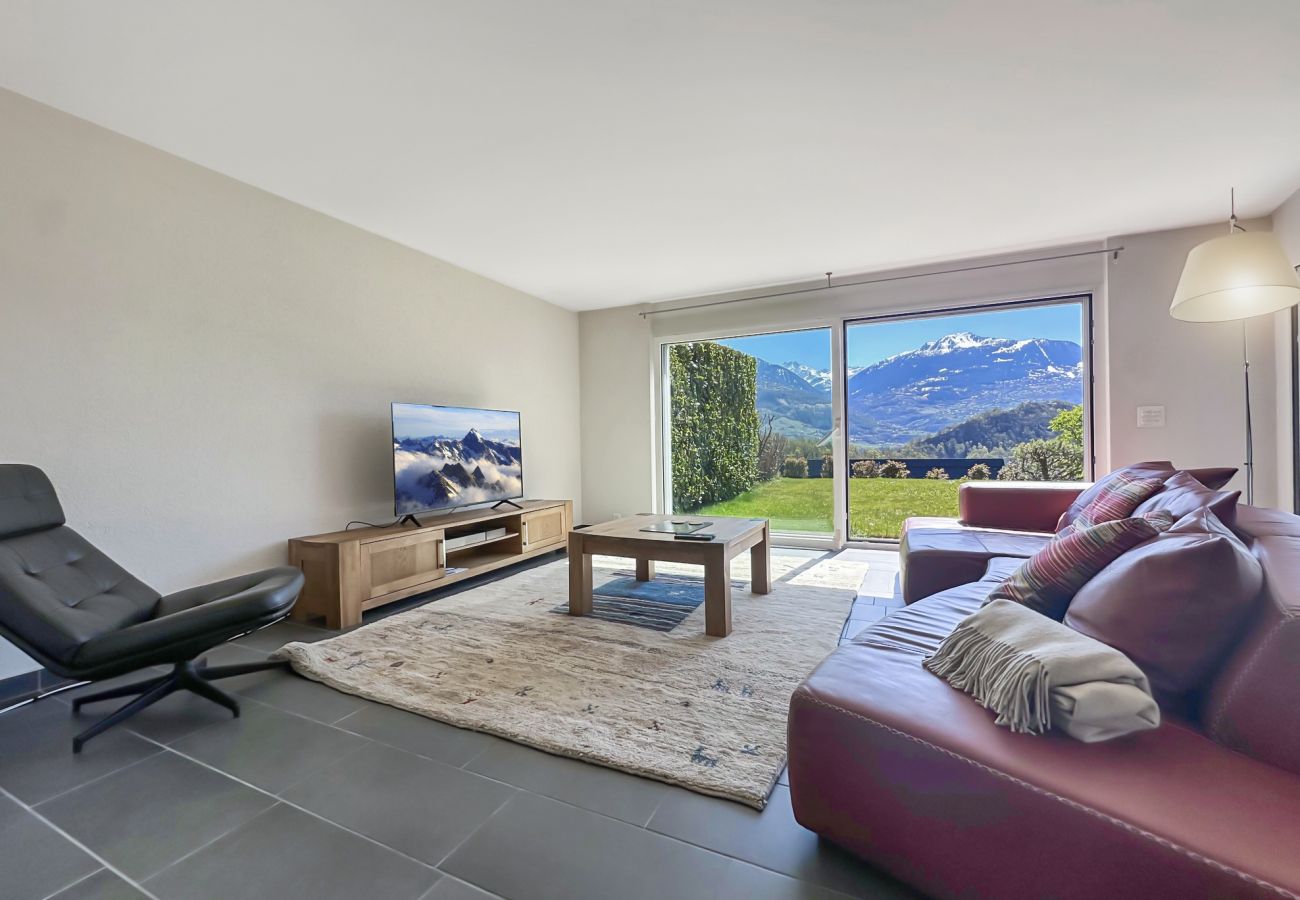 Doppelhaushälfte in Savièse - Sunny Alps Panorama – Modern House above Sion