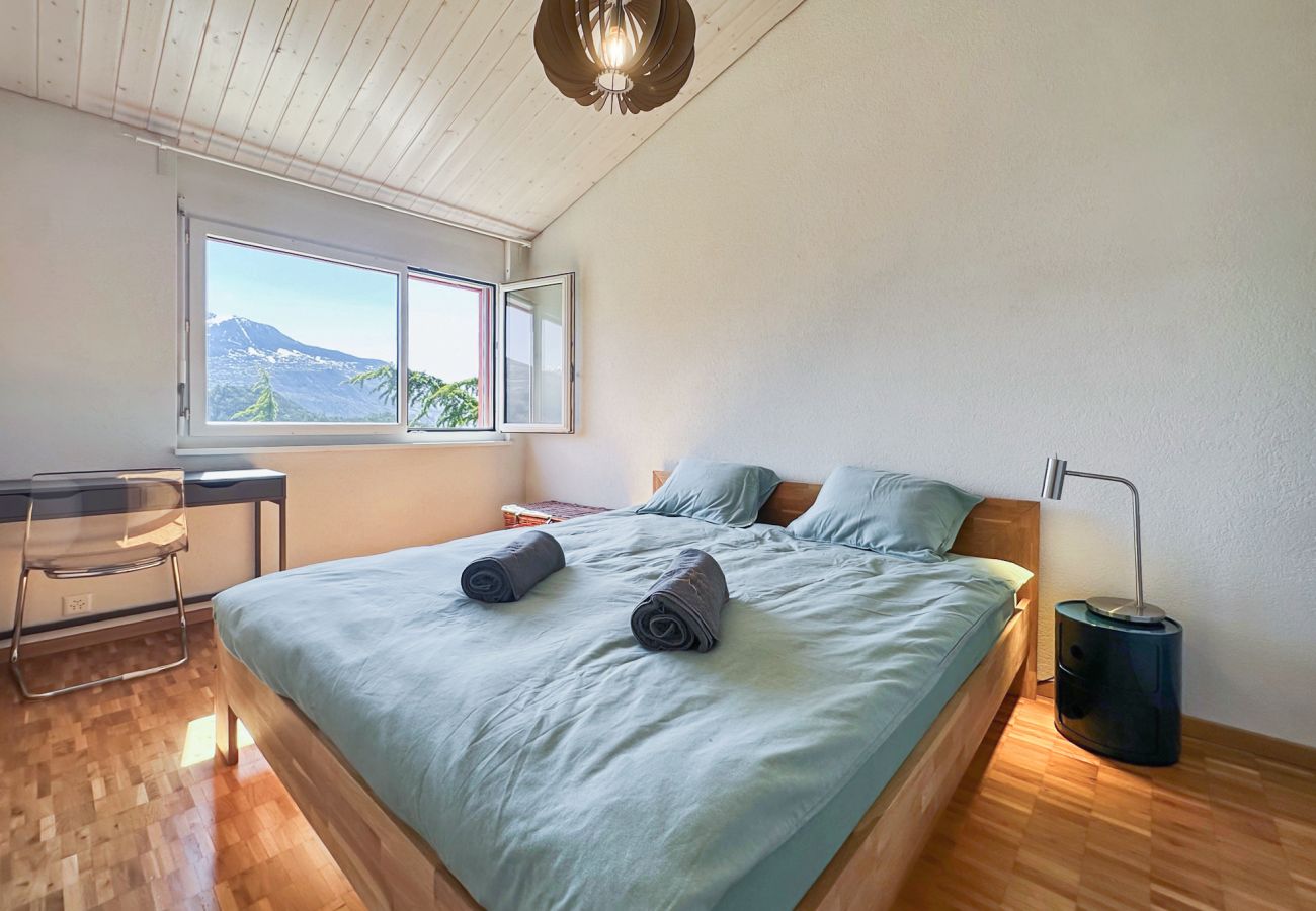 Doppelhaushälfte in Savièse - Sunny Alps Panorama – Modern House above Sion