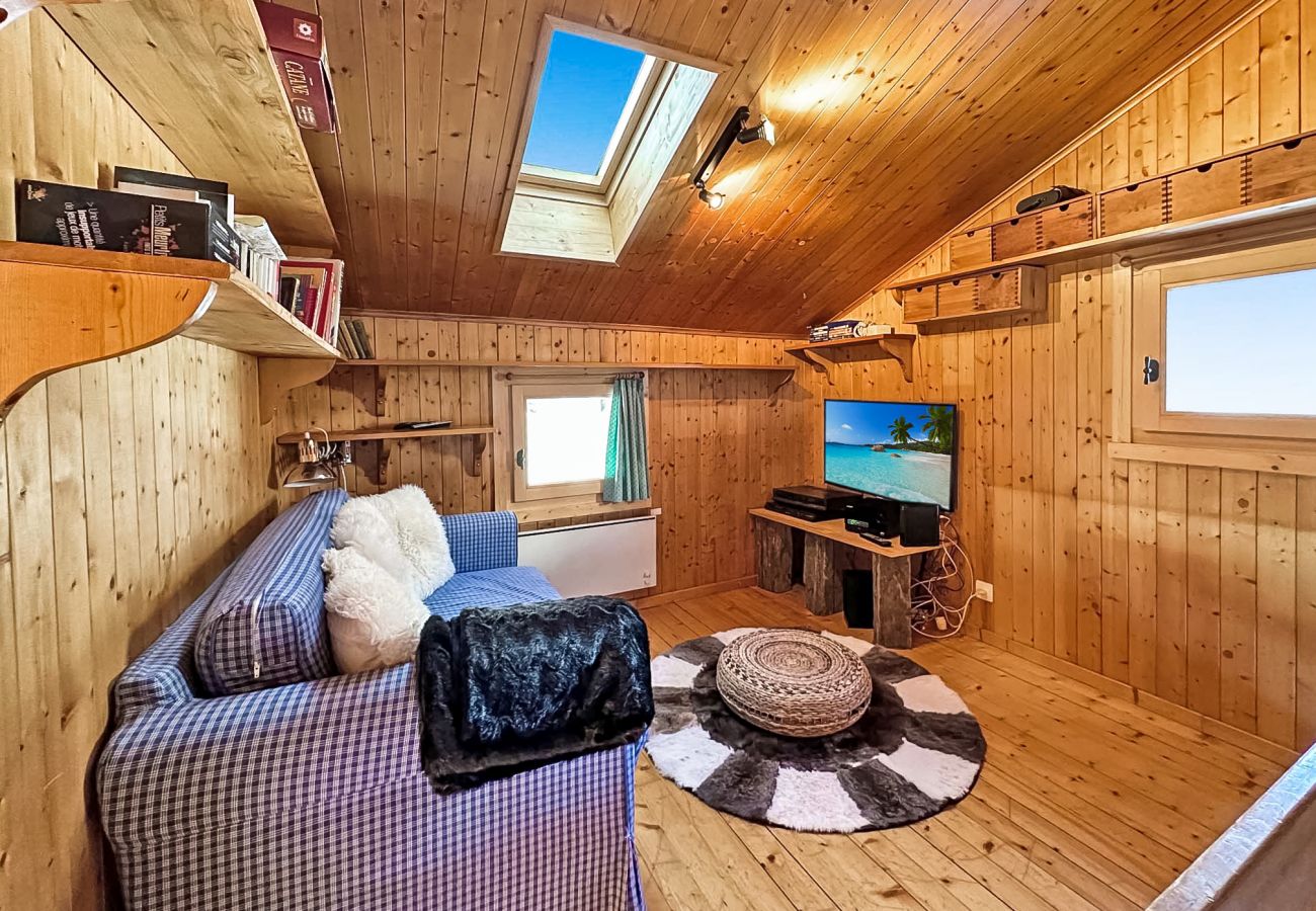 Bright television area