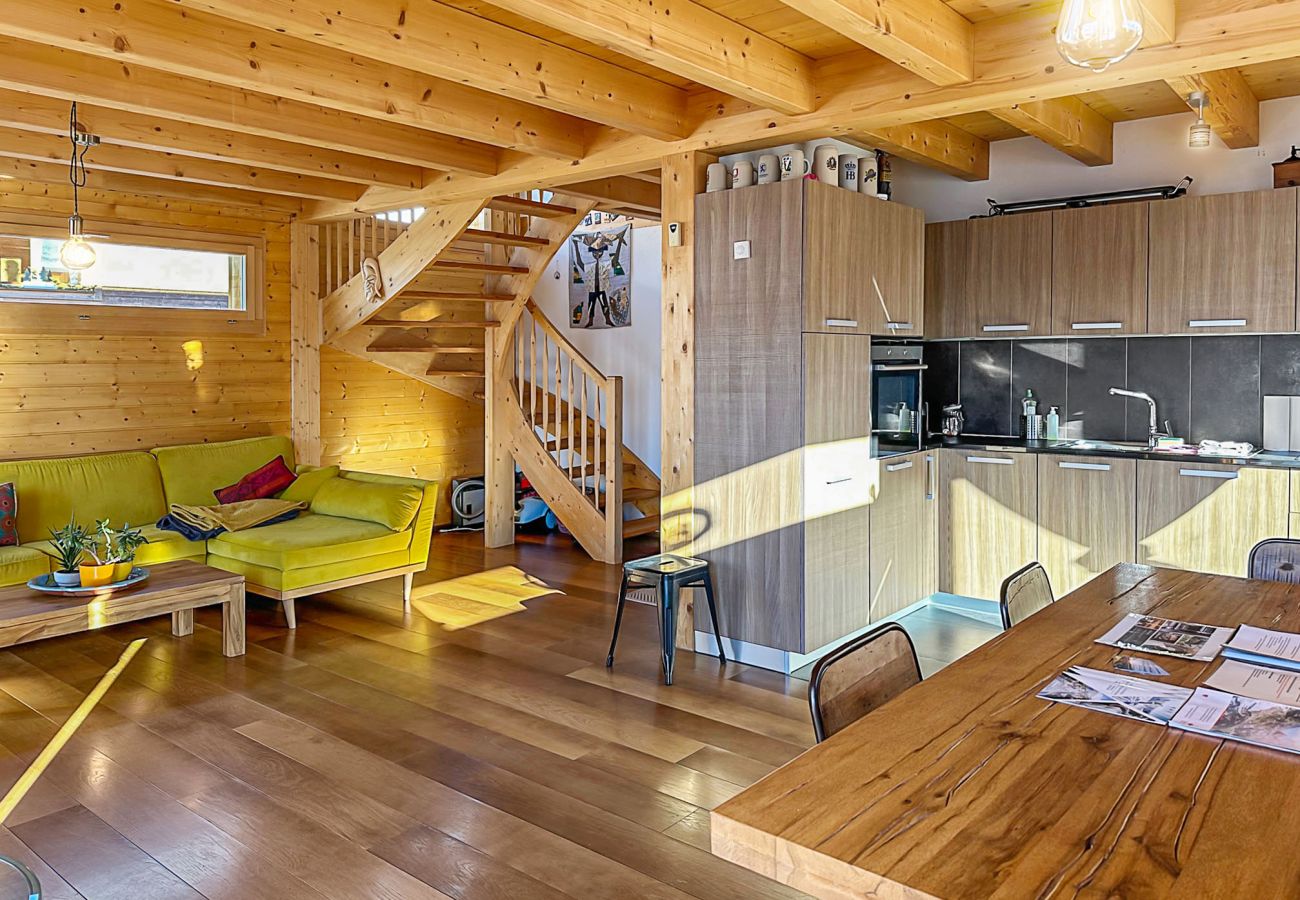 Chalet in Mase - Carpe Diem - Nordic bath and breathtaking view