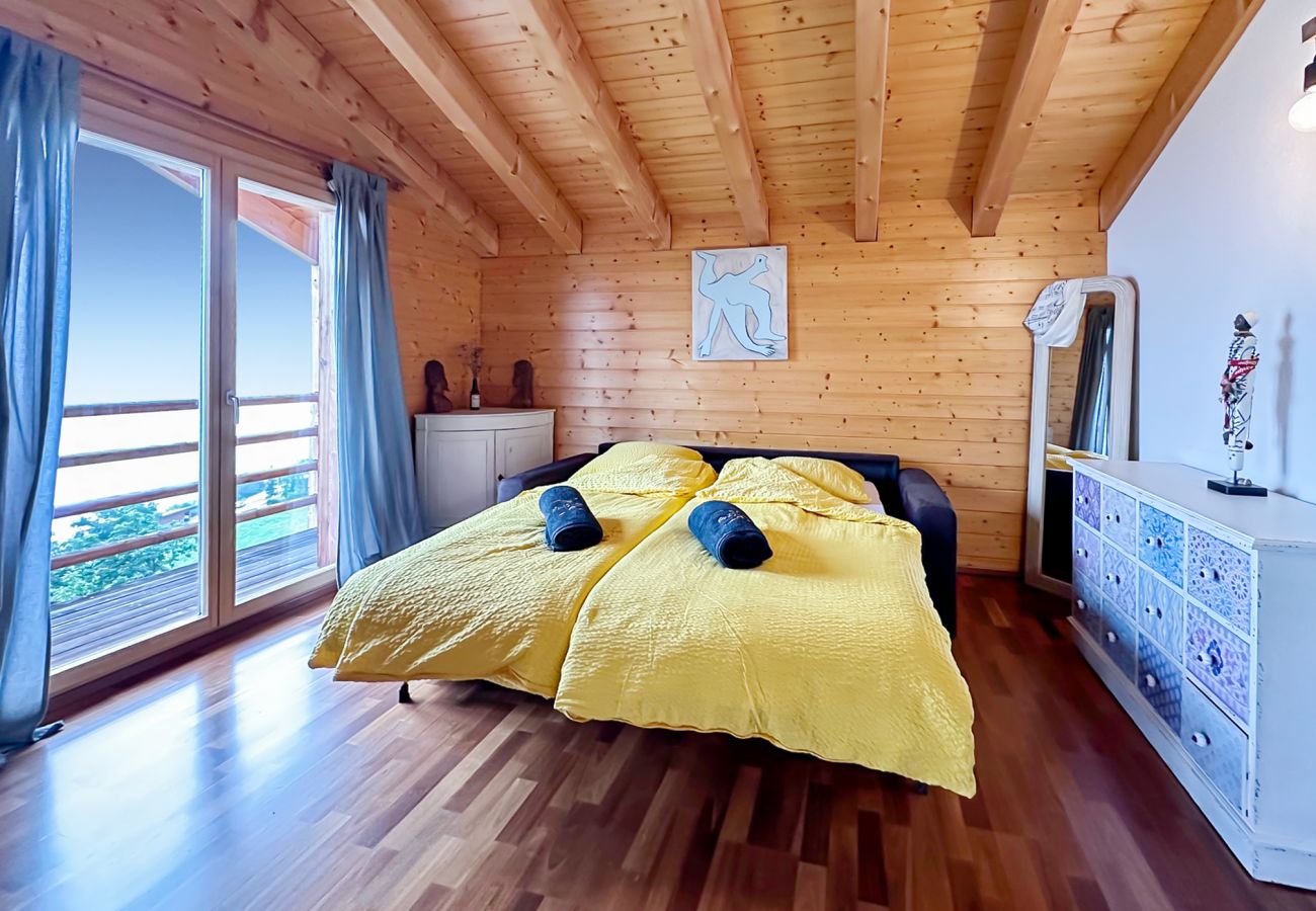 Chalet in Mase - Carpe Diem - Nordic bath and breathtaking view