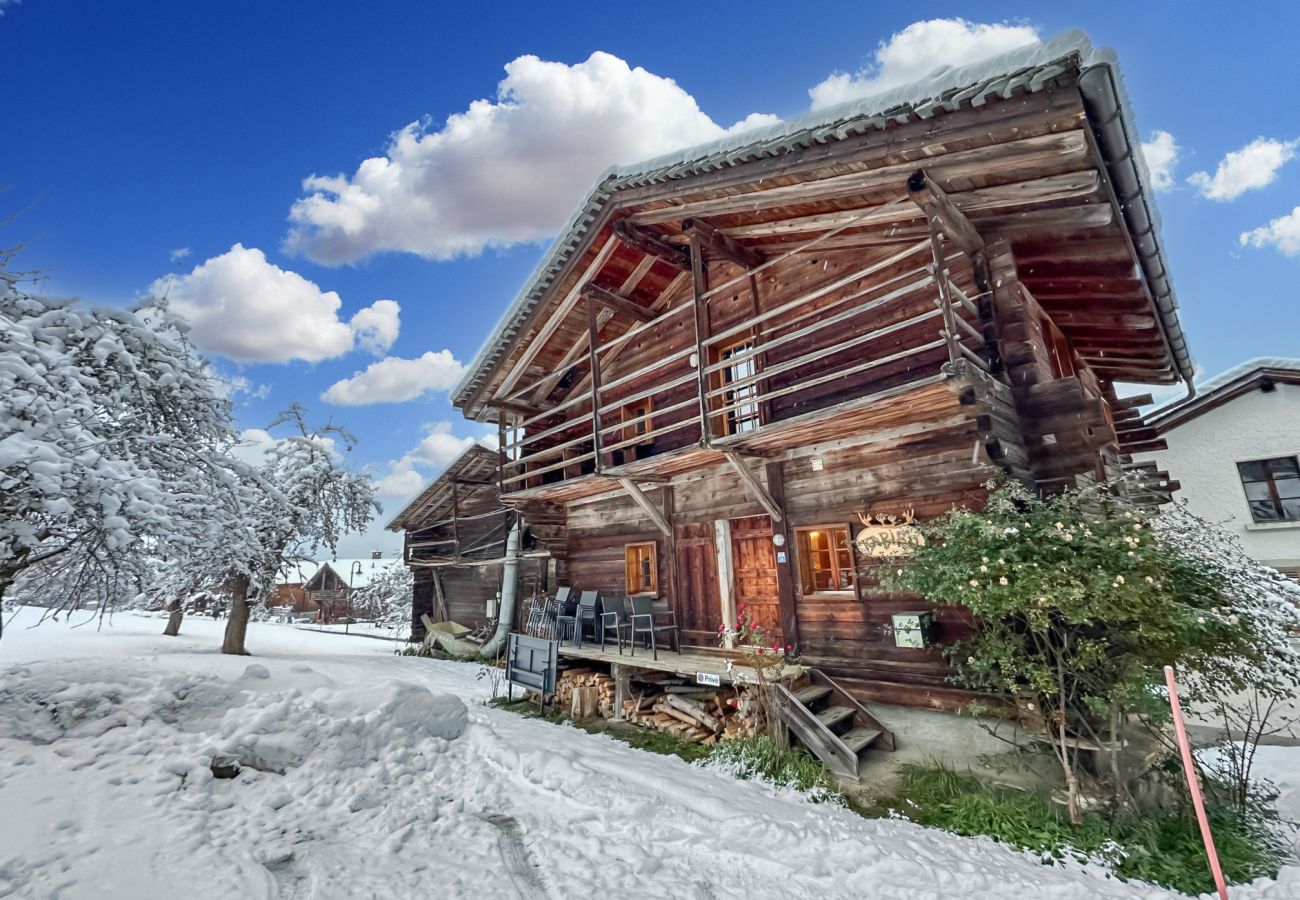 Chalet in Bruson - Family Chalet Karibu - 4 Vallées - next to Verbier