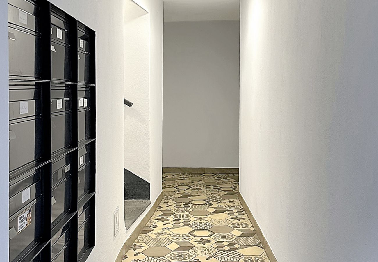 Welcoming studio entrance hall
