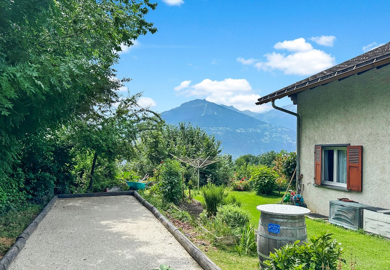 Apartment in Conzor - Sunny Lily facing the swiss Alps - Crans Montana
