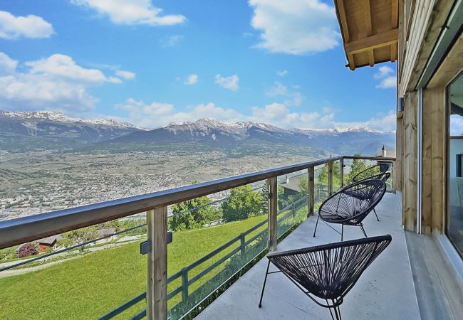 Chalet in Les Agettes - Chalet Teddy - Alpine Escape in the Swiss Alps