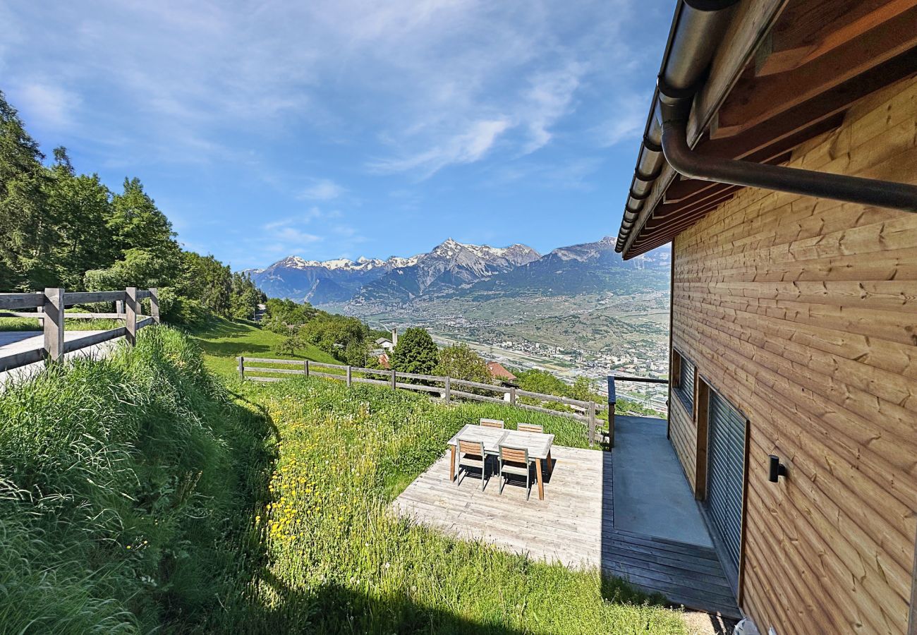 Chalet in Les Agettes - Chalet Teddy - Alpin Escape in the Swiss Alps