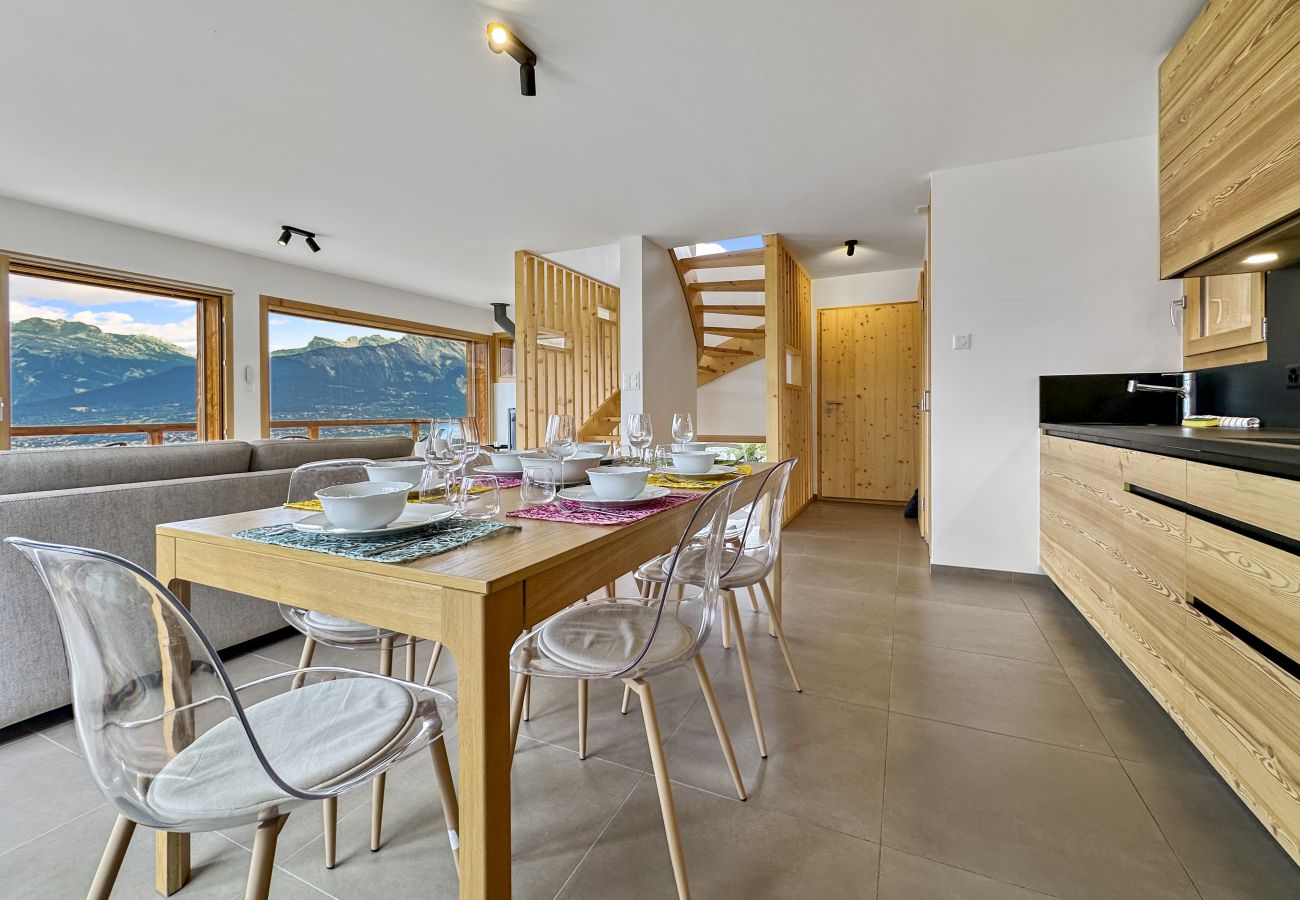 Chalet in Les Agettes - Chalet Teddy - Alpine Escape in the Swiss Alps