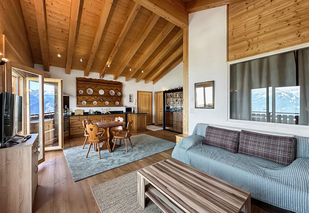 Apartment in Haute-Nendaz - Alpine Glow Retreat - 4 Valleys - Swiss Alps