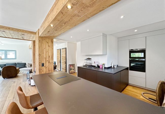 Chalet in Lens - Modern Home for 8 near Crans-Montana • Terrace & F