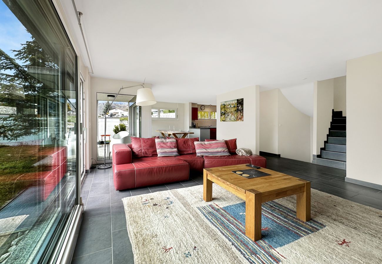 Terraced House in Savièse - Sunny Alps Panorama – Modern House near Sion