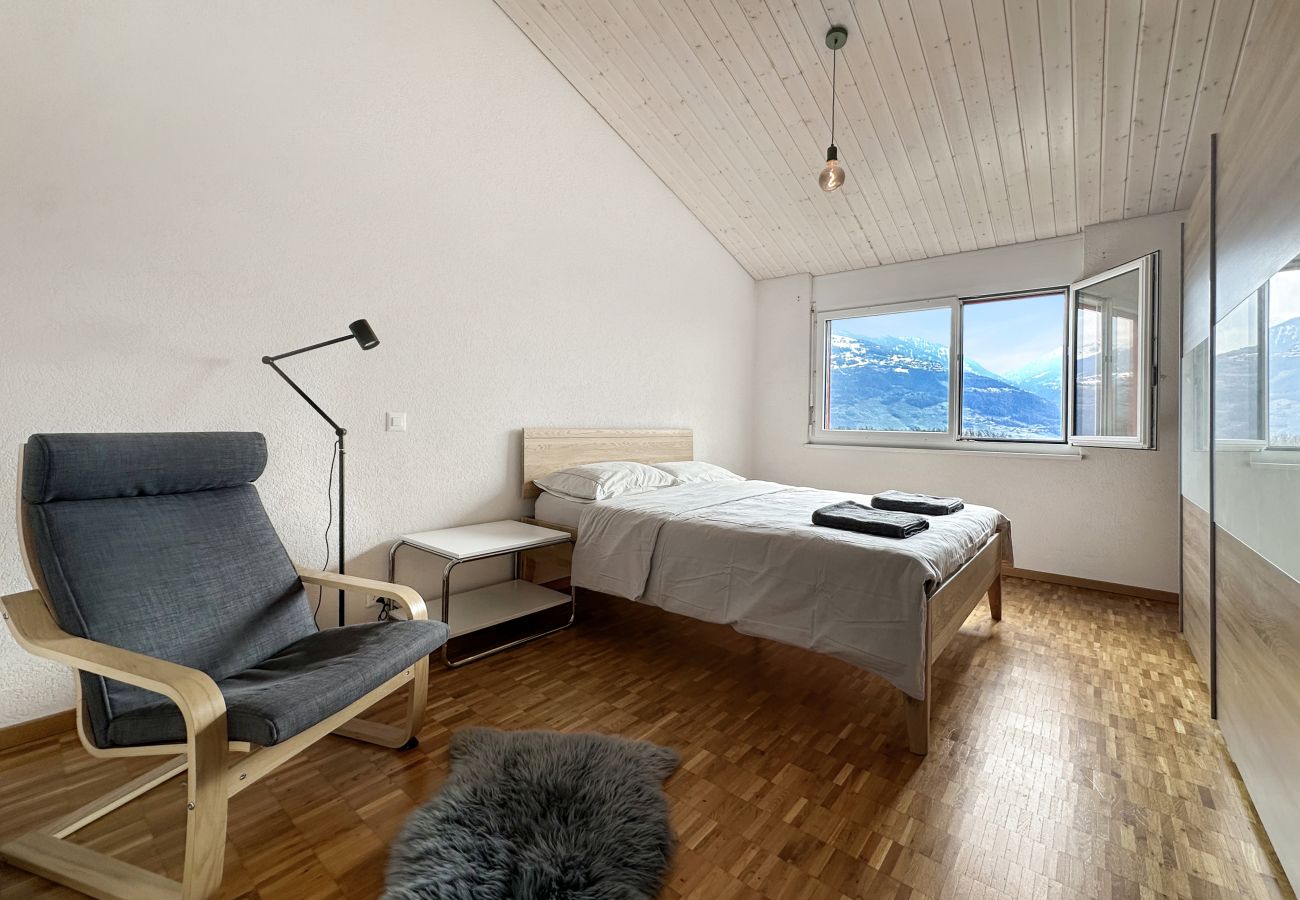 Terraced House in Savièse - Sunny Alps Panorama – Modern House near Sion