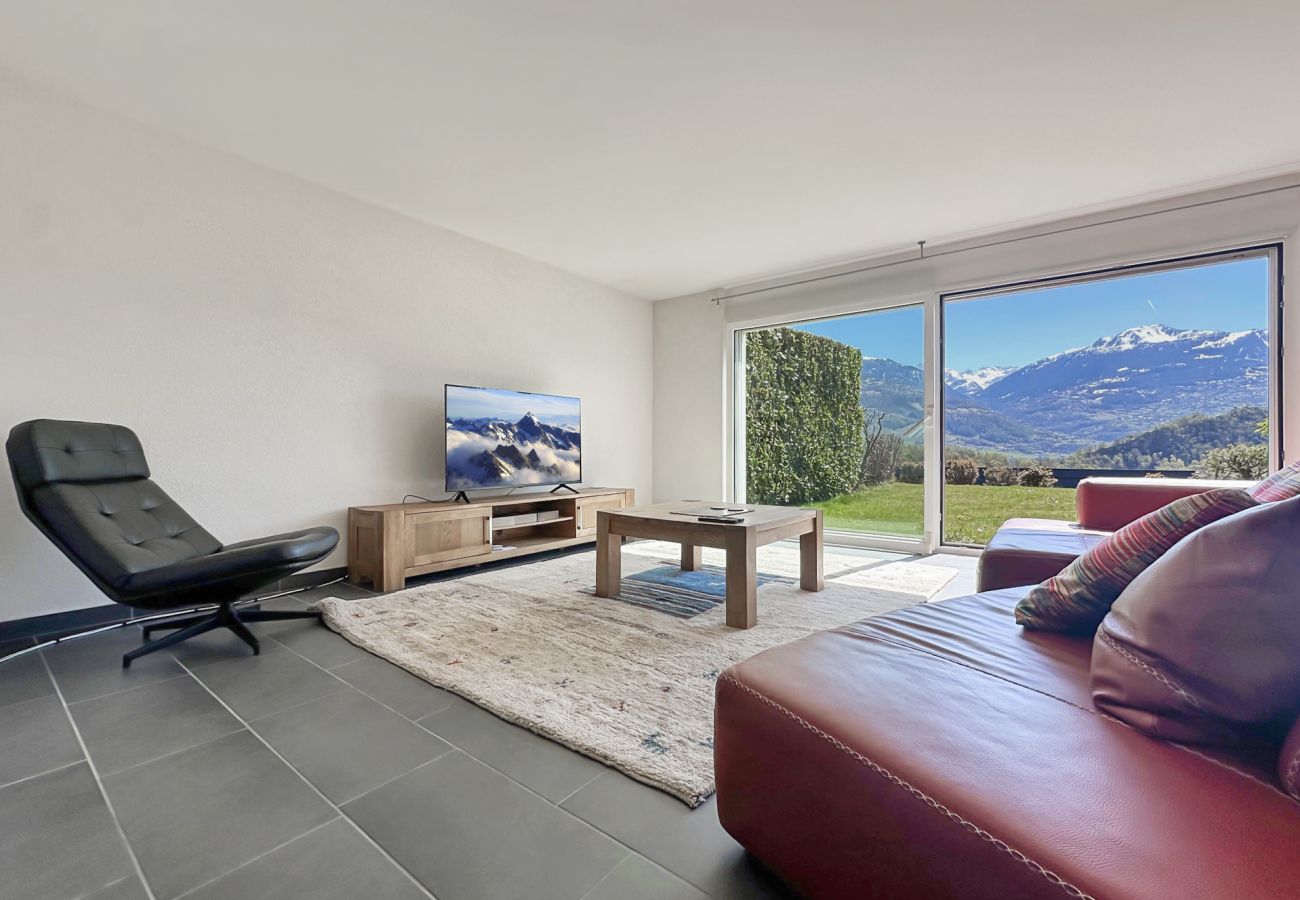 Terraced House in Savièse - Sunny Alps Panorama – Modern House above Sion