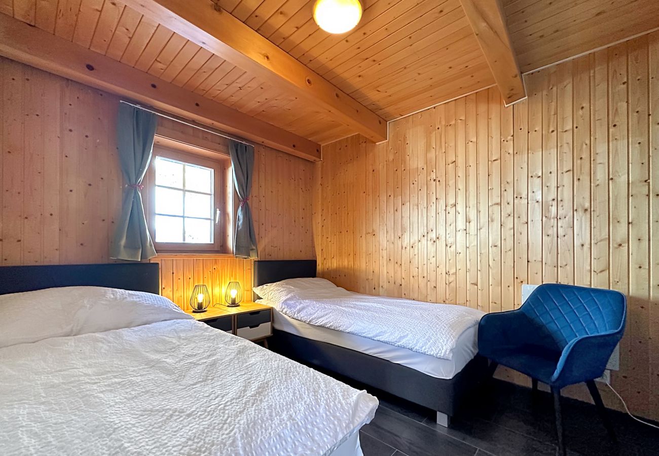 Chalet à Anzère - Tiny House facing the Alps - Ski in and out