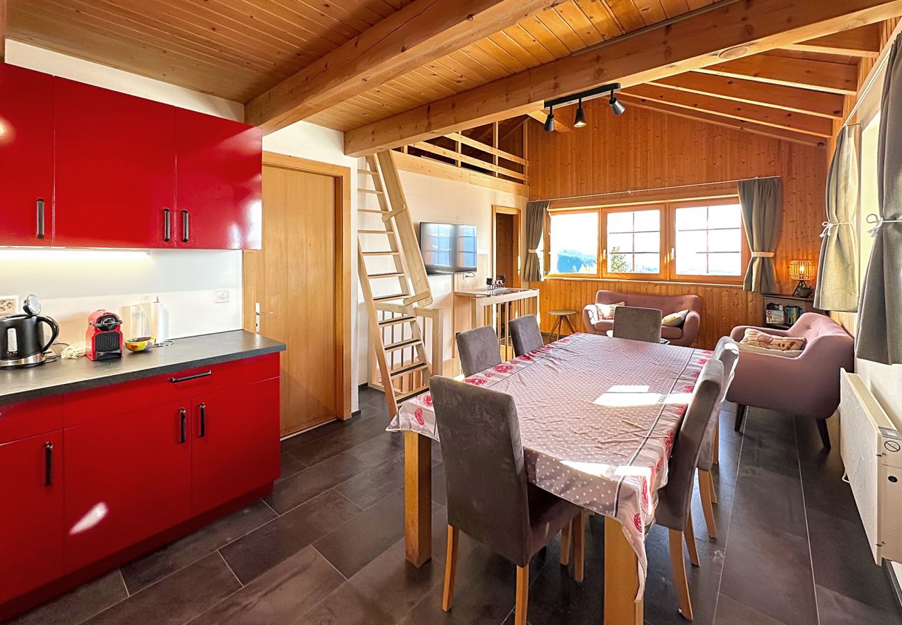 Chalet à Anzère - Tiny House facing the Alps - Ski in and out