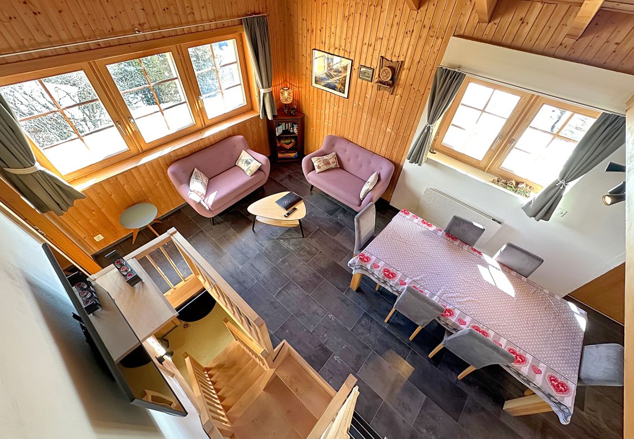 Chalet à Anzère - Tiny House facing the Alps - Ski in and out