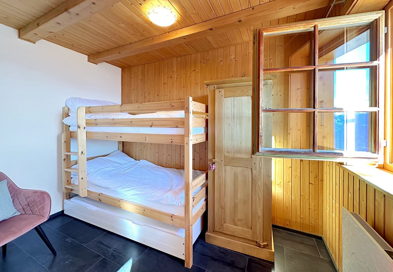 Chalet à Anzère - Tiny House facing the Alps - Ski in and out