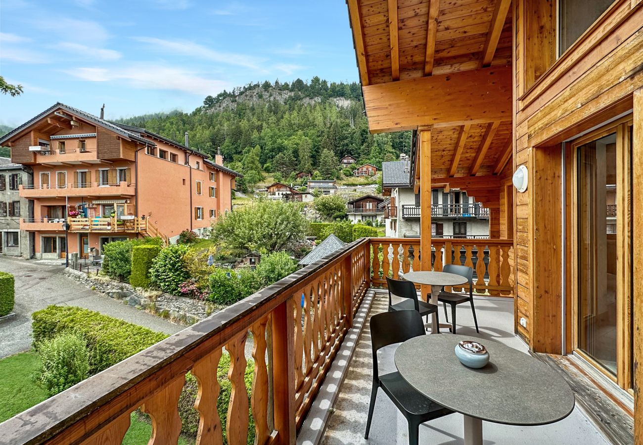 Appartement à Les Marécottes - Family apartment for 6 to 8 on Mont Banc express t