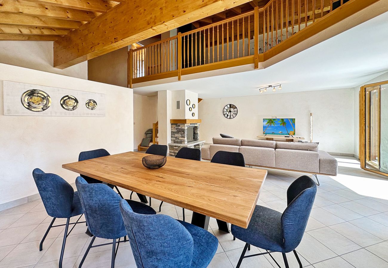 Appartement à Les Marécottes - Family apartment for 6 to 8 on Mont Banc express t