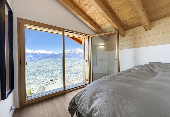 Chalet à Les Agettes - Chalet Commaraf! - Swiss Alp 4 Vallées