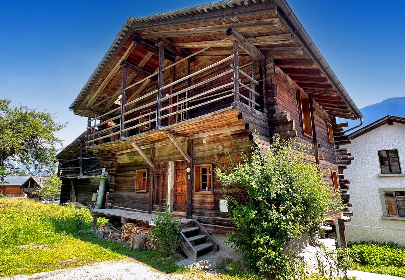 Chalet à Bruson - Family Chalet Karibu - 4 Vallées - next to Verbier