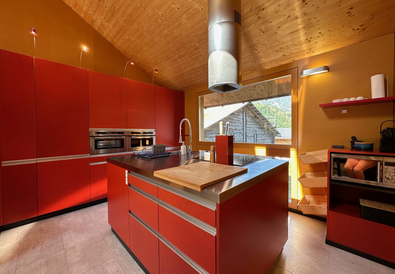 Cuisine moderne avec fenêtre