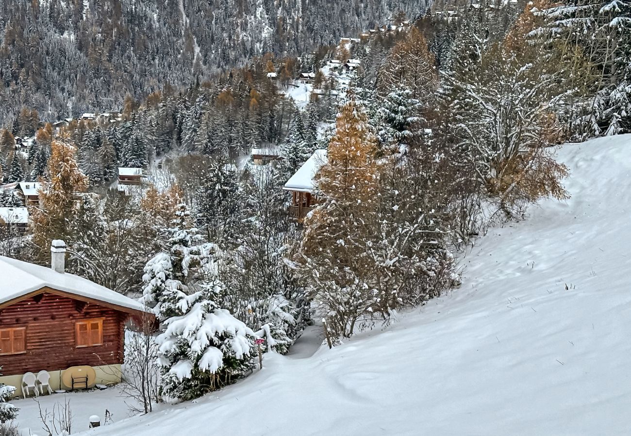 Chalet à La Tzoumaz - Chalet à Didi - Alpes Paradise- Ski in and out