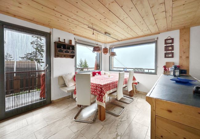 Appartement à Anzère - Mountain Bliss, view and Sauna - Swiss Alps Appartement à Anzère - Mountain Bliss, view and Sauna - Swiss Alps