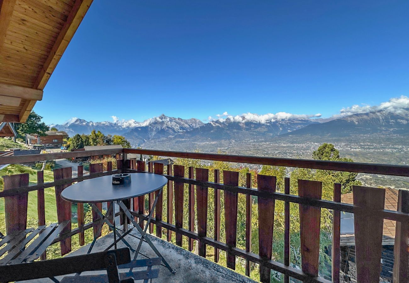 Appartement à Les Agettes - Bear Ridge Retreat - 8mns to slopes - Swiss Alps