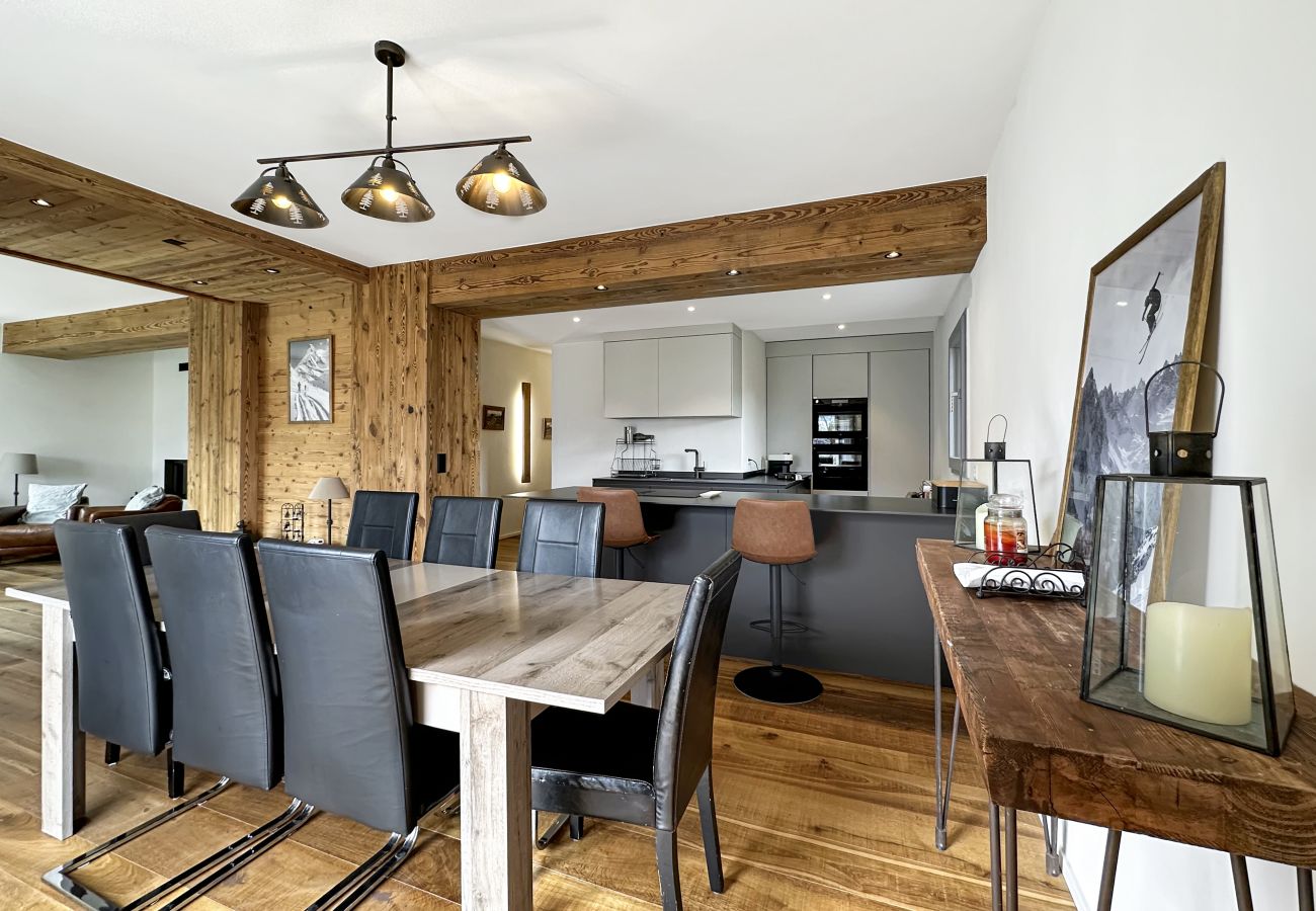 Chalet à Lens - Modern Home for 8 near Crans-Montana • Terrace & F