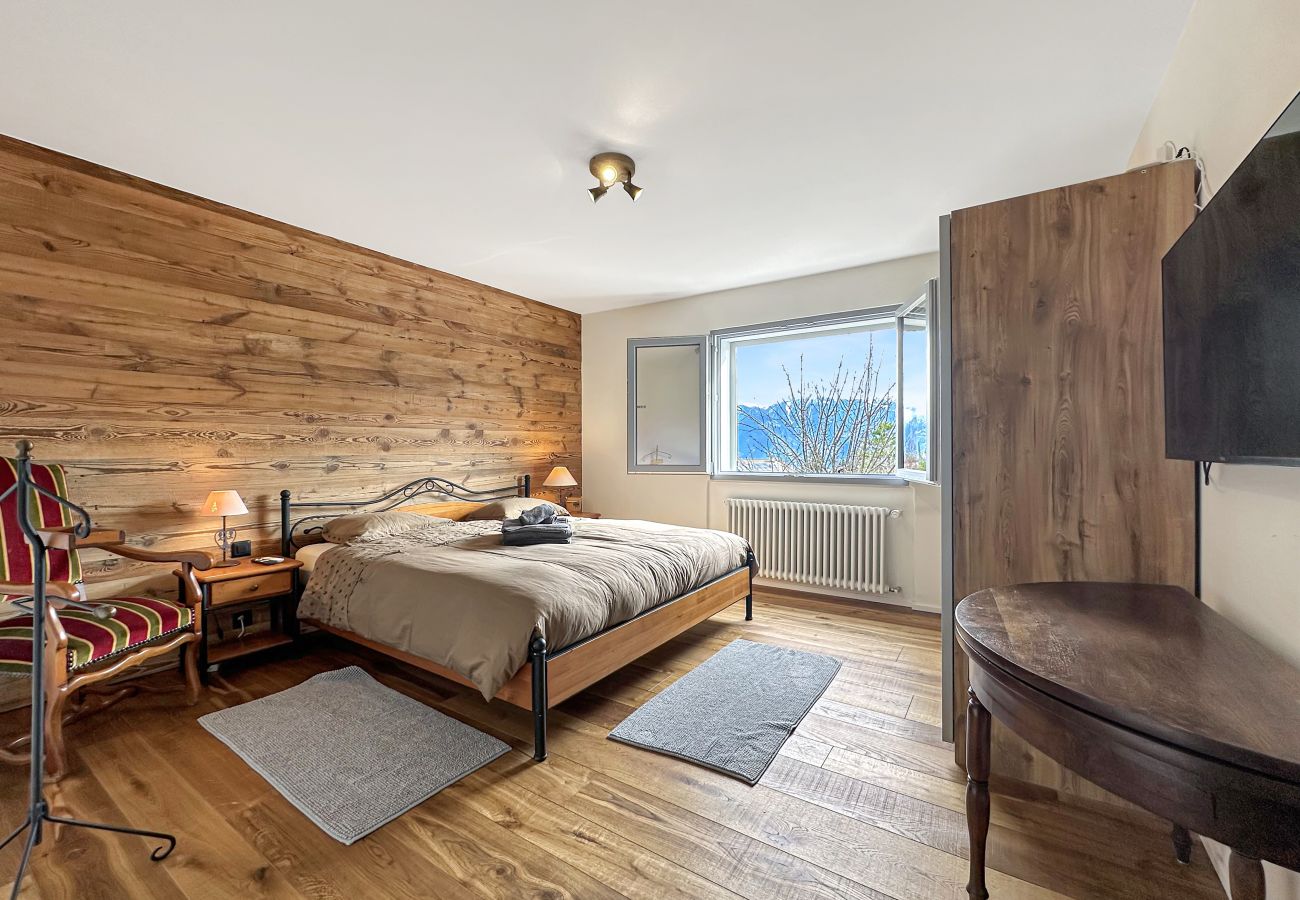 Chalet à Lens - Modern Home for 8 near Crans-Montana • Terrace & F