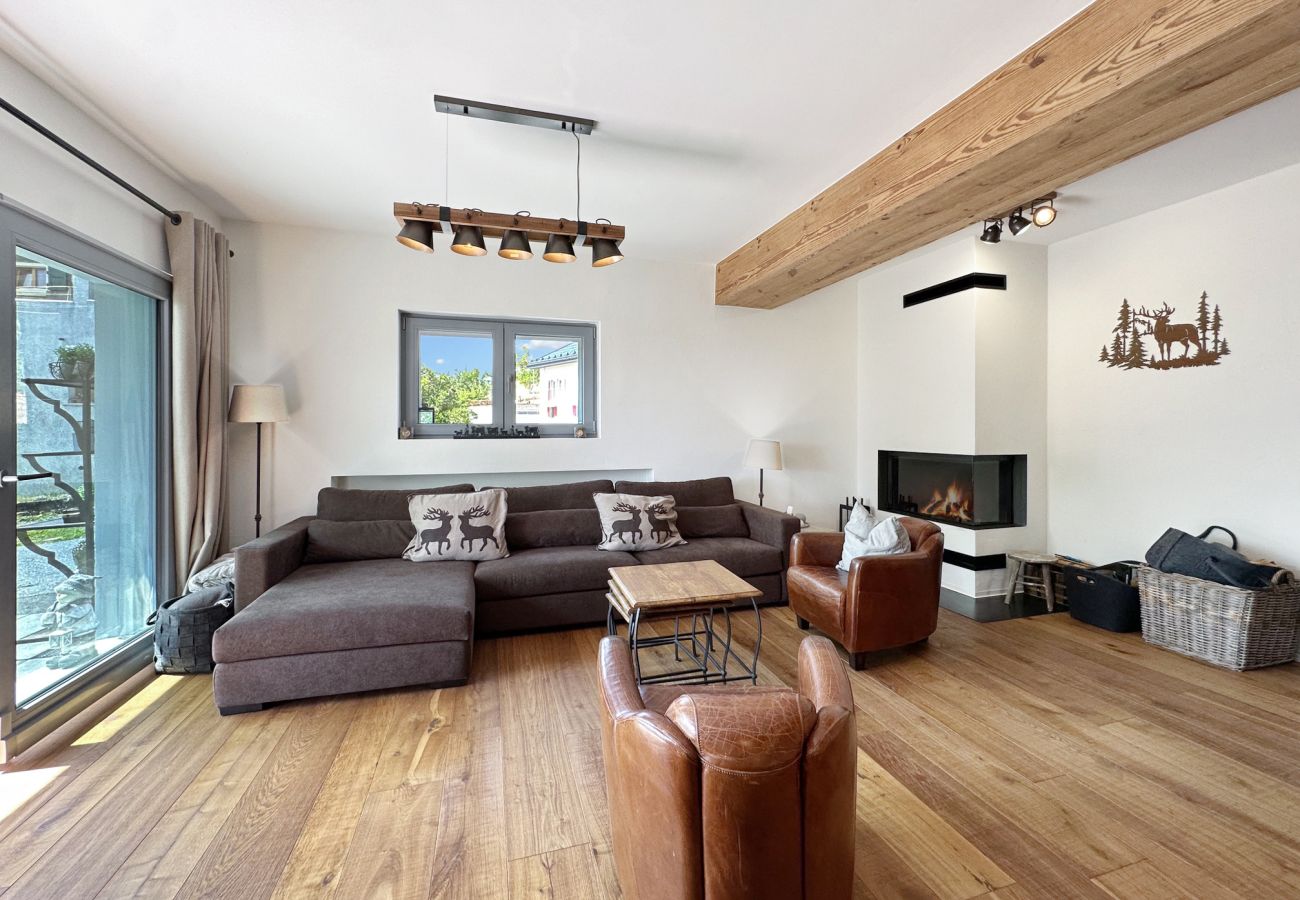 Chalet à Lens - Modern Home for 8 near Crans-Montana • Terrace & F
